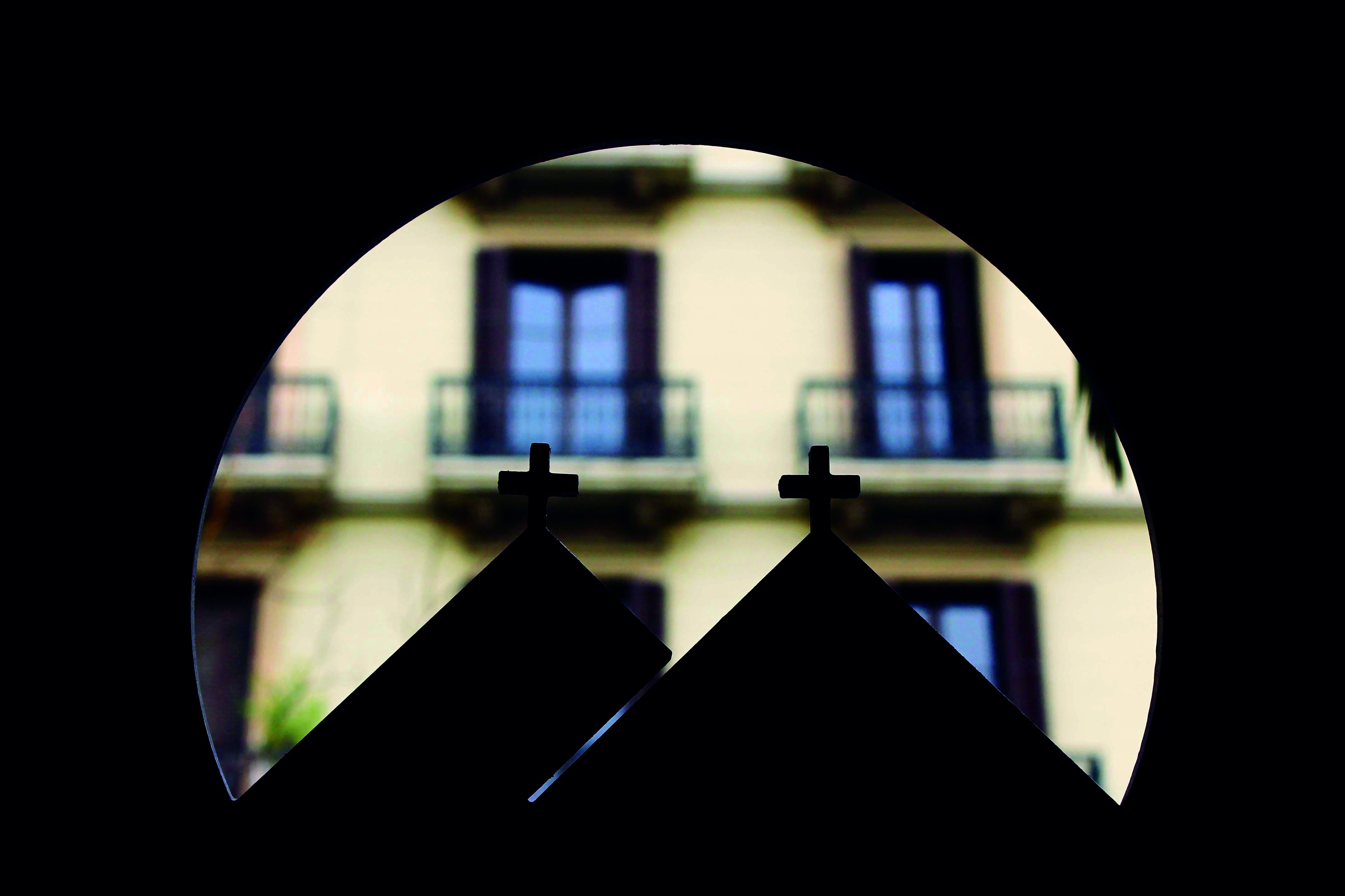 13. Detalle del símbolo característico del Seminario Conciliar de Barcelona